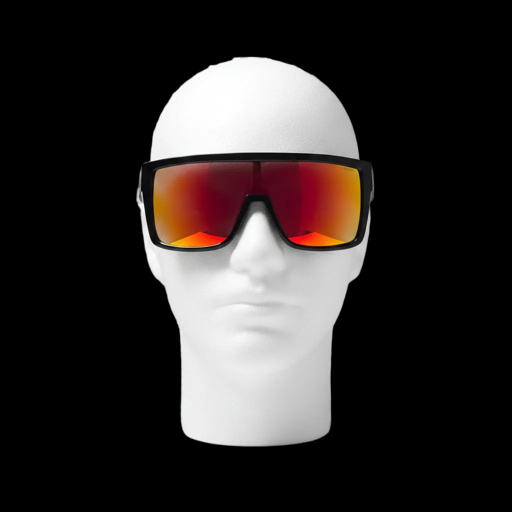 Red orange safety glases